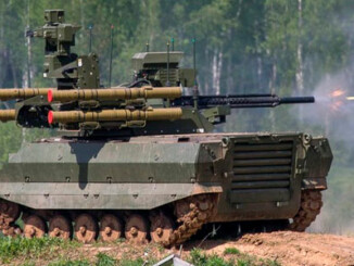 Vehículo de combate antitanque ruso Uran-9