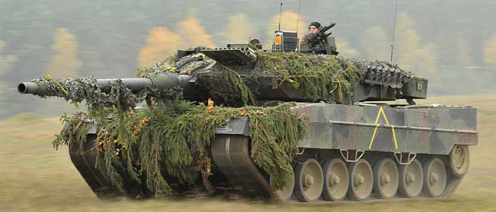 Carro de combate alemán Leopard A6