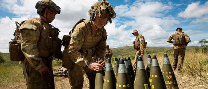 autocargadores de artillería del US Army