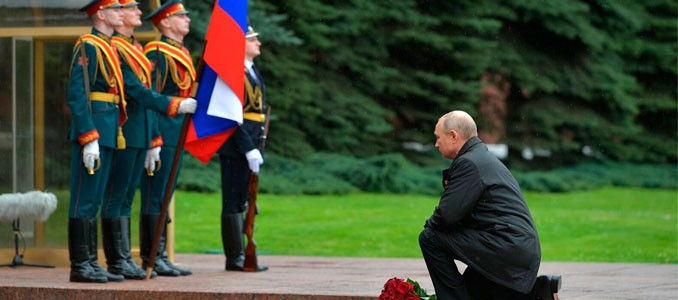 Putin 75º aniversario de la Segunda Guerra Mundial