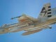 Un VX-23 F/A-18E lleva un AGM-88G AARGM-ER