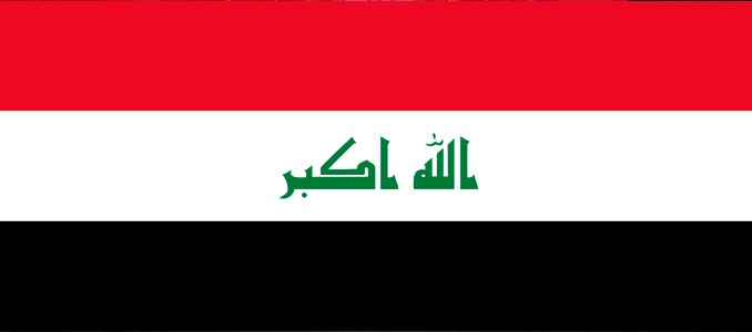 bandera iraq