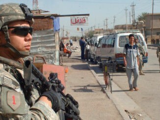 guerra de Irak control policial