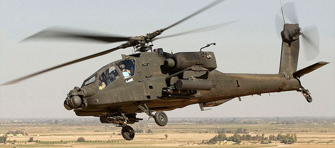 Helicóptero de ataque Apache AH-64