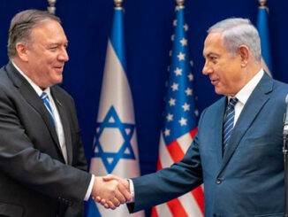 Mike Pompeo y Benjamín Netanyahu