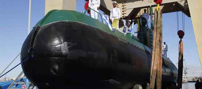 Mini submarino iraní Ghadir
