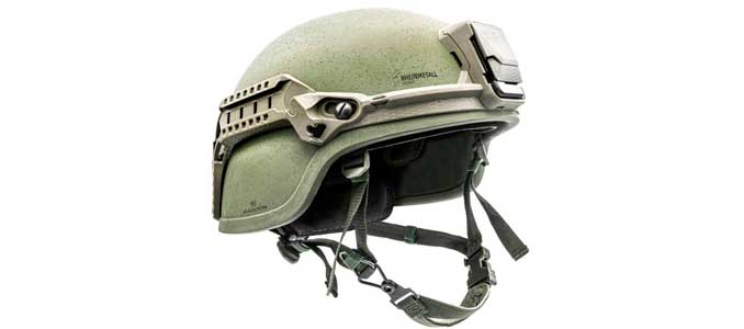 Rheinmetall casco combate