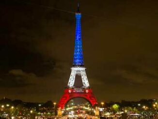 torre eiffel bandera francesa