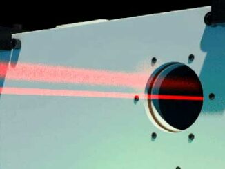 retícula láser infrarroja en un CubeSat NASA