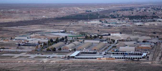 Base aérea de Ain al-Asad, en Irak