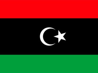bandera Libia