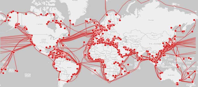 Cable submarino