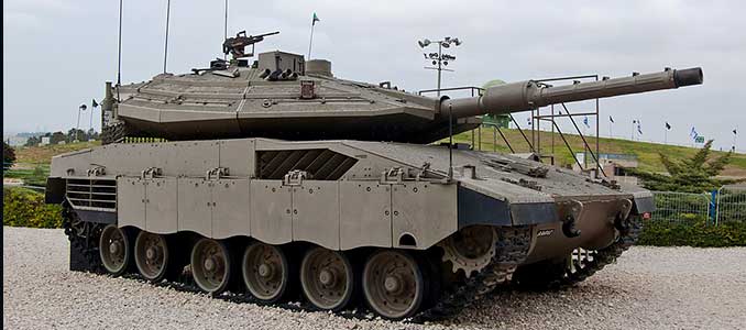 Tanque israelí Merkava Mk4