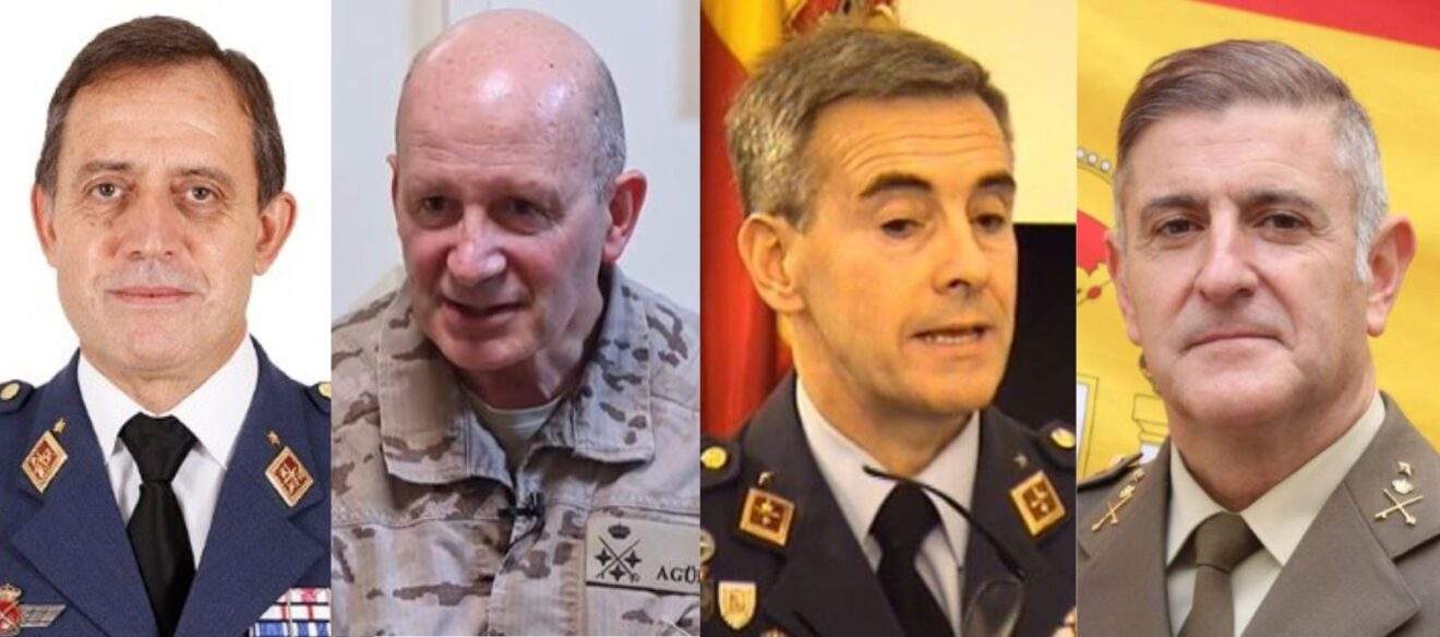 Relevos al frente del Ejército del Aire, Mando de Operaciones, EMACON y Cuartel General de Bétera
